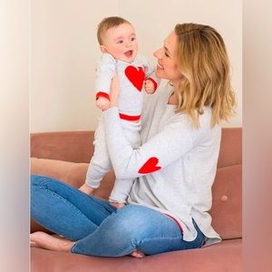 Seraphine Maternity | Cotton Sweetheart Mama & Mini Matching Sweaters